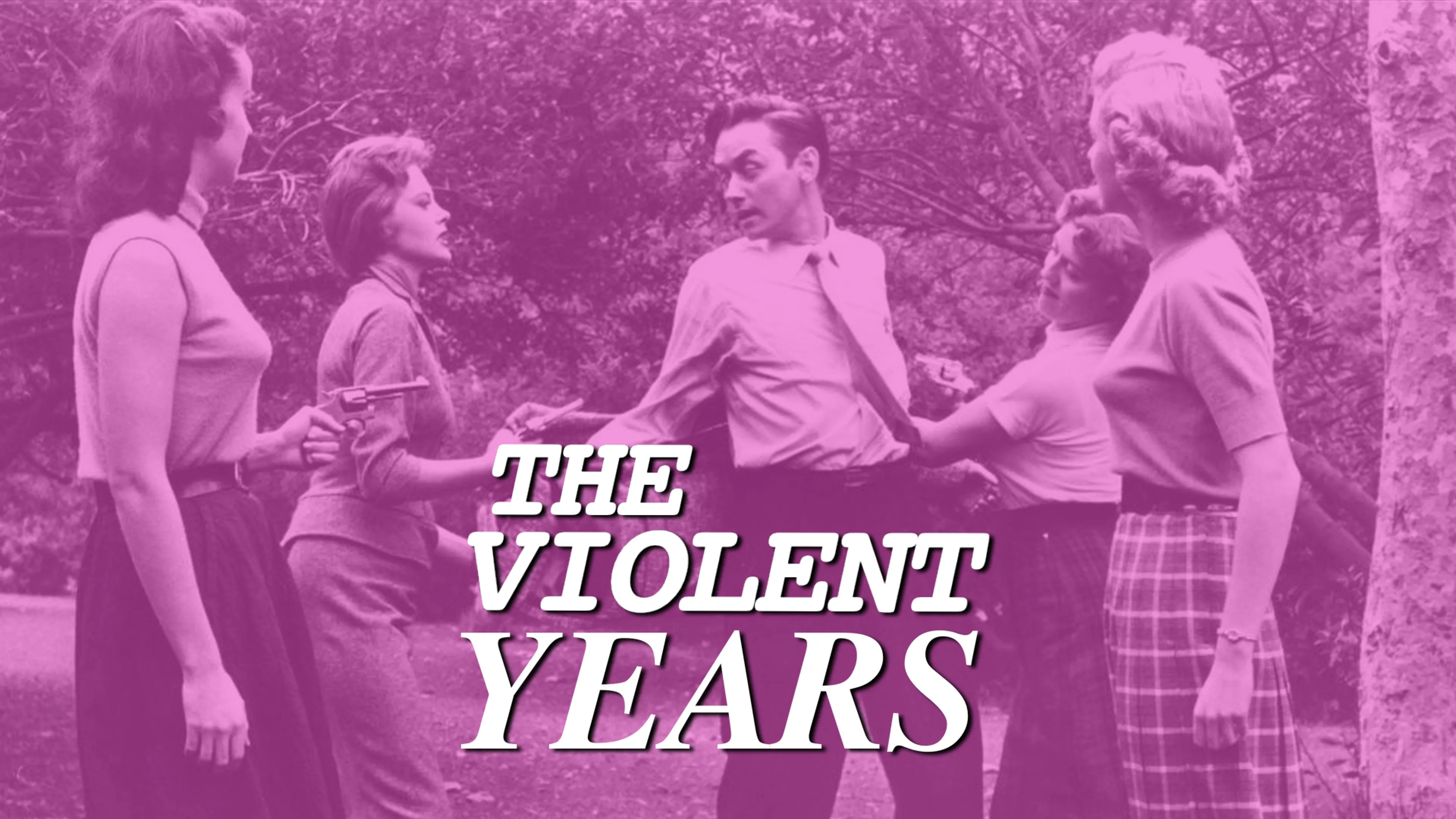 The Violent Years poster